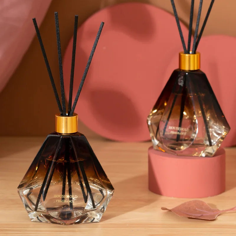 100ml Aromatherapy Oil Diffuser Sets Fragrance Oil Diffuser Fresh Air For Girls Room Decoration Home Decor Glass Bottle Gift Set