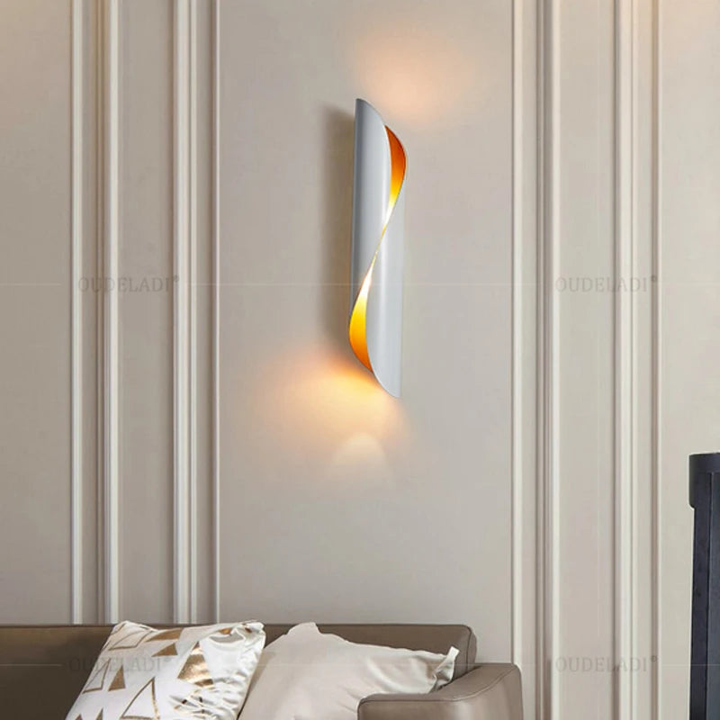 Aluminum Tube G9 LED wall lamp indoor bedroom bedside Nordic living room wall sconce corridor loft stairs lighting fixture