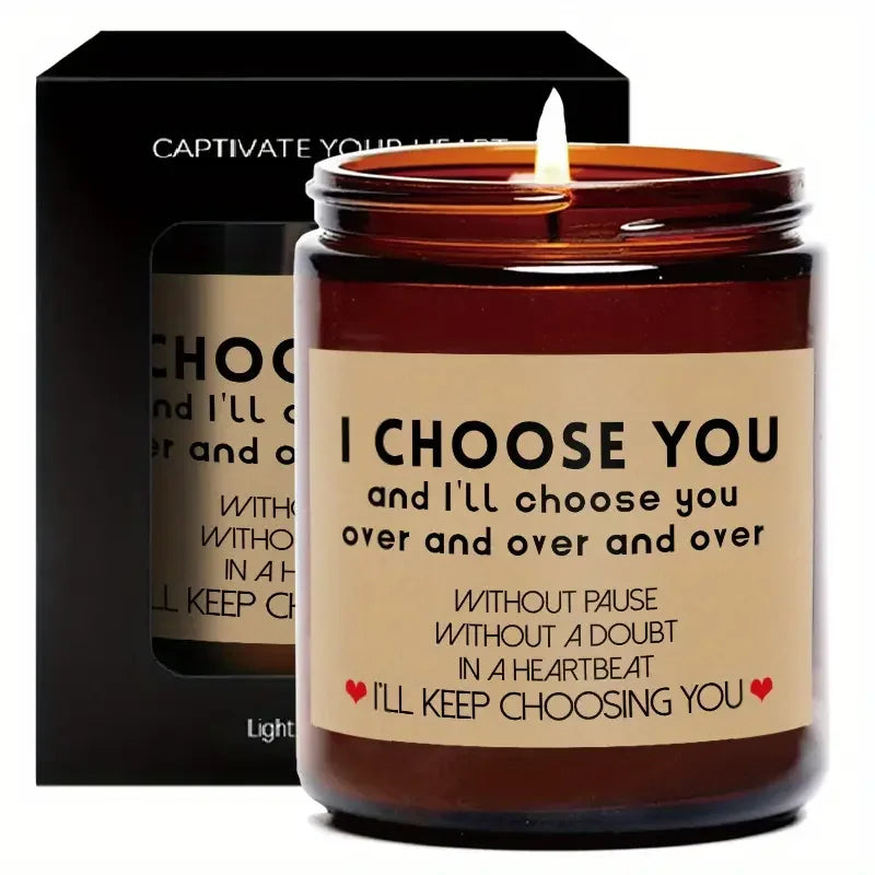 Niche Lavender Scent soy wax, Valentine's Day Treasure Sexy Code Romance That Makes Her Scream (Candles/Anniversaries/Festivals)